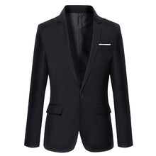 Load image into Gallery viewer, Blue Men Blazers Work Office 2019 Men Tuxedos For Formal Occasions Pockets Coat Blazers Male Custom Men's Business Slim Blazers
