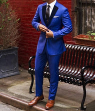 Load image into Gallery viewer, Latest Coat Pant Designs Double Breasted Men Suit Slim Fit Fashion Wedding Suits for Men Prom Groom Tuxedo Jacket with Pants Set
